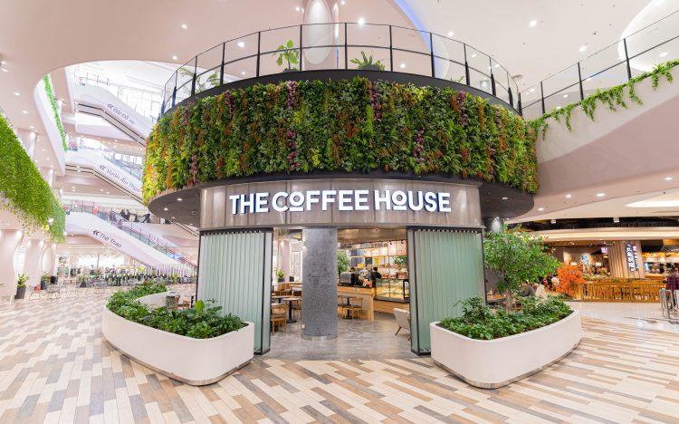 Thiết kế quán cafe trong trung tâm thương mại